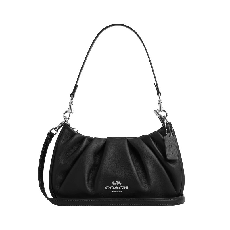 COACH单肩包褶皱包常规
