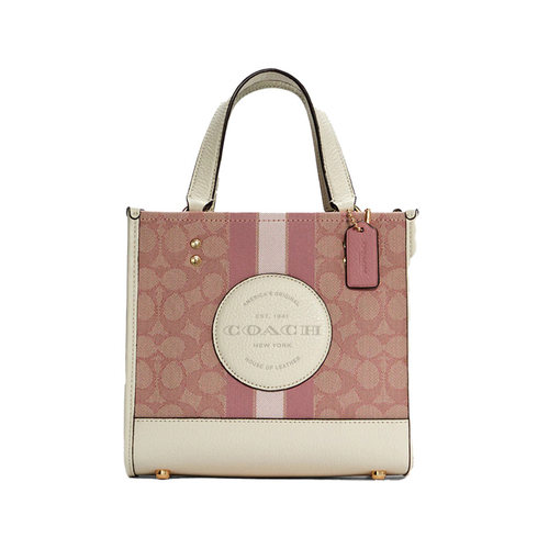 coach女士经典标志提花22托特包