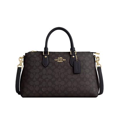 COACH/蔻驰Georgia Satchel Bag 女士手拎包斜挎包戴妃包 大包