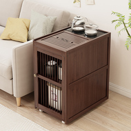 Sofa side table tủ trà bàn trà gia đình ấm đun nước tích hợp bàn trà side tủ bàn cà phê đơn giản tủ trà có thể tháo rời