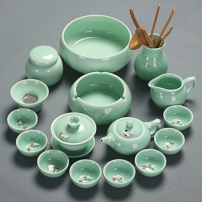 功夫茶具套装办公室整套泡茶专用