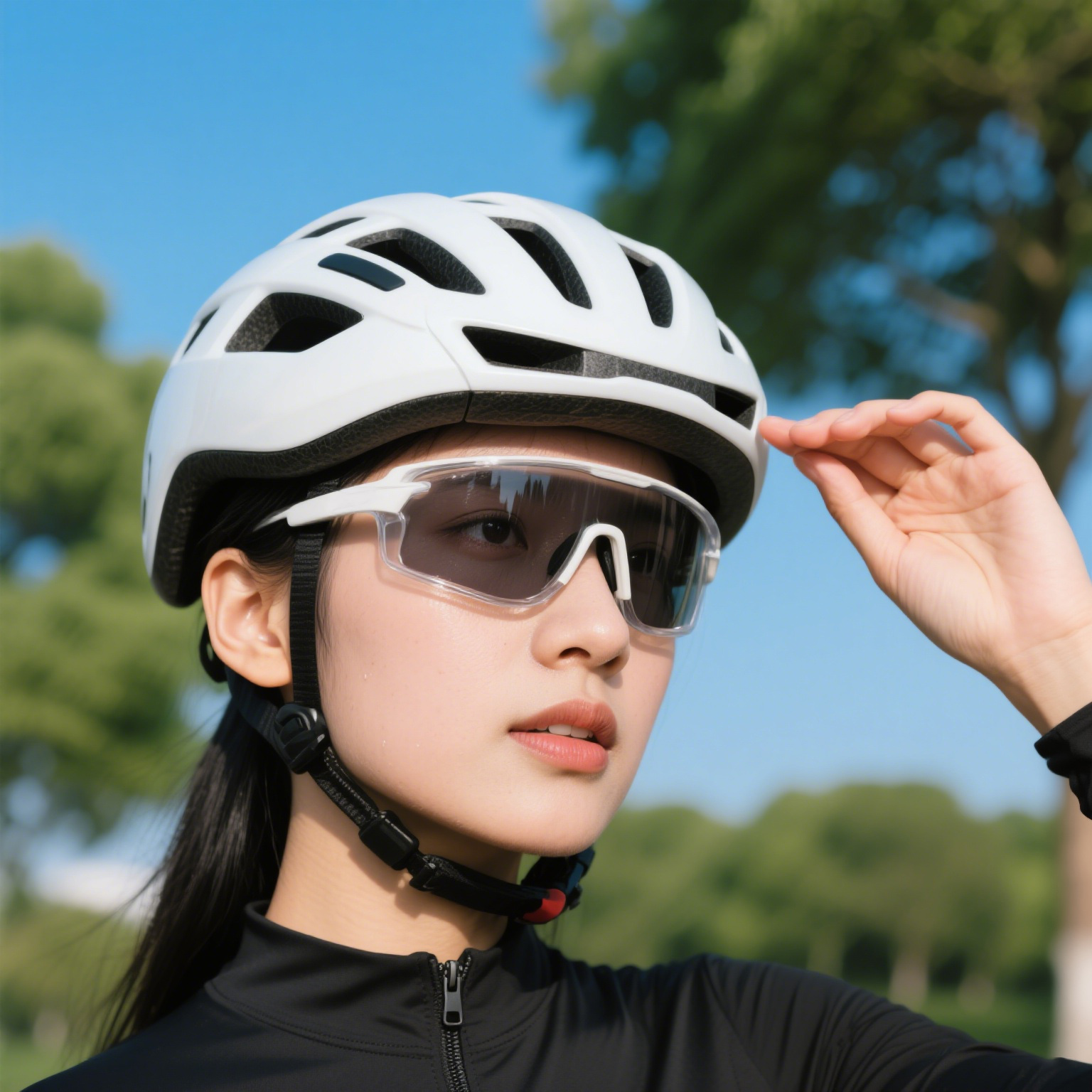 爬山滑雪防护眼镜防风镜伸拉腿护目镜 防冲击防飞溅登山骑行眼镜