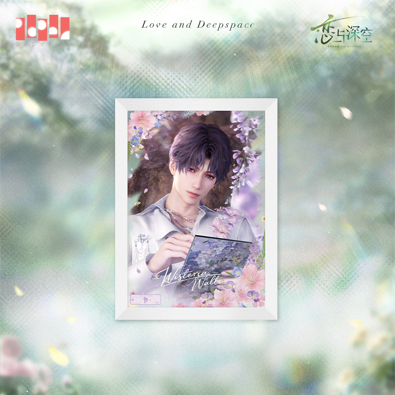 thumbnail for "Love and Deep Space" Spring What Happens to Flowers Series Acrylic Decorative Paintings Pre-sale