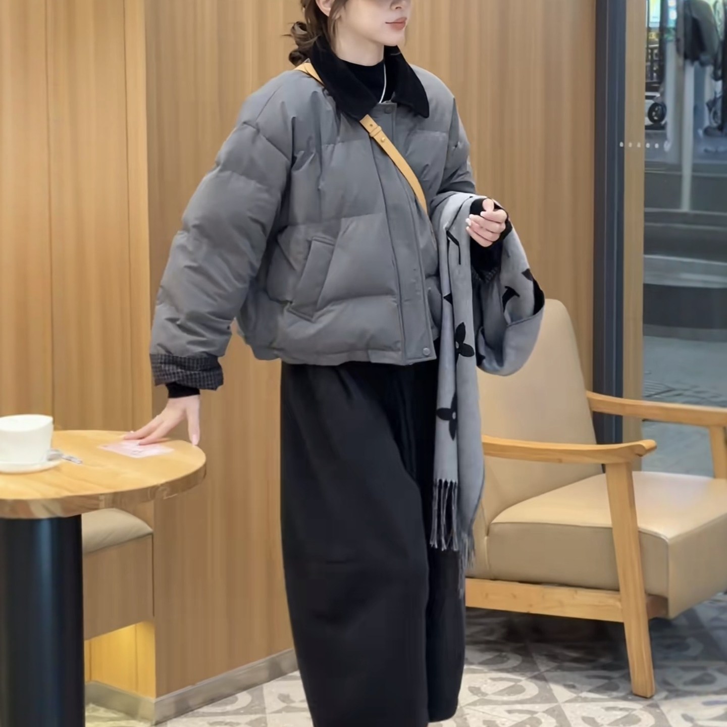 撞色翻领短款面包服女宽松加厚棉服外套冬季新款小个子新品棉衣女,女装/女士精品,棉衣/棉服,淘宝优惠券,粉丝福利购,淘宝优惠卷