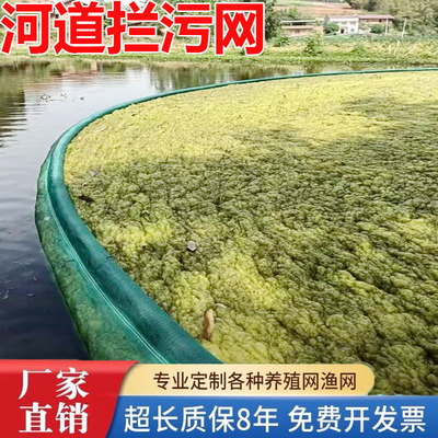 河道水面打捞拦污网浮萍水草