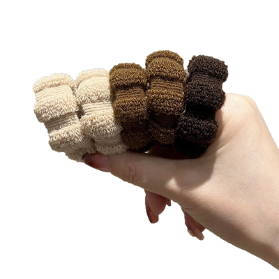 韩国简约扎头发绳橡皮筋女头绳丸子头发饰皮套发圈ins风马尾头饰