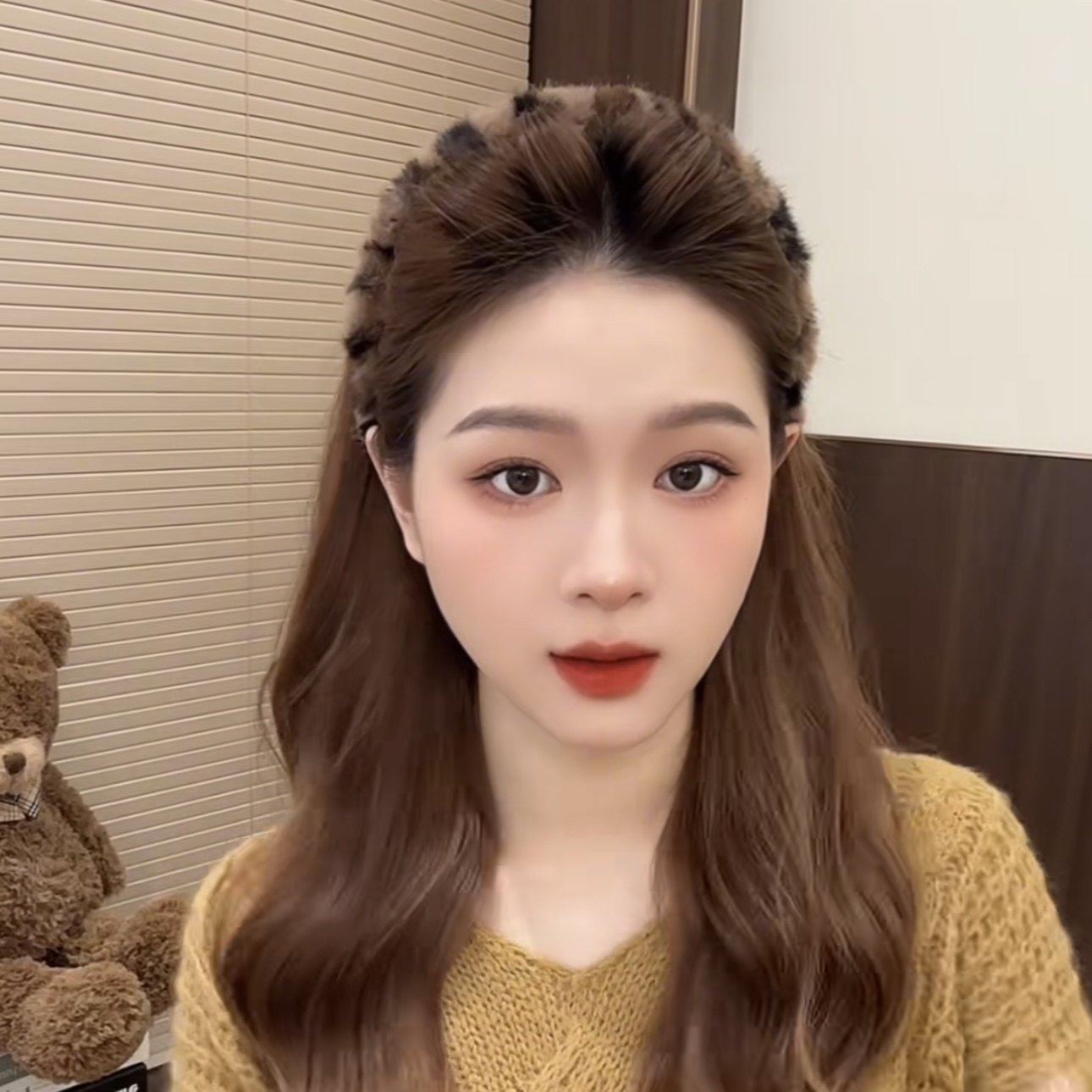 网红洗脸头箍高颅顶毛绒时尚豹纹发箍高级感洋气发卡百搭头饰女生,饰品/流行首饰/时尚饰品新,发饰,淘宝优惠券,粉丝福利购,淘宝优惠卷