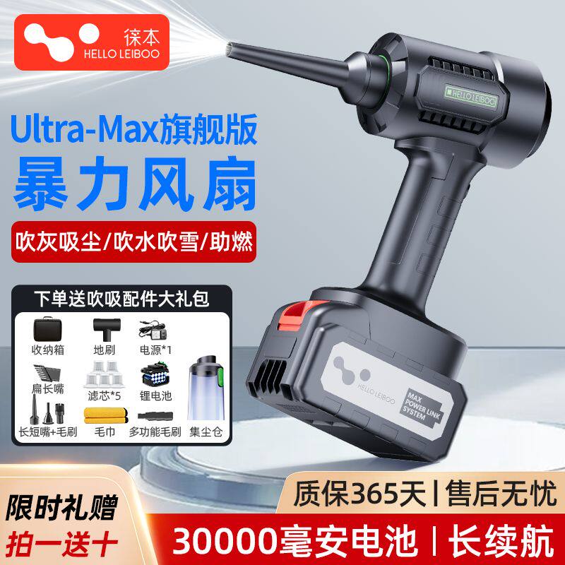 德国进口吹风枪强力吹风机吹尘枪电动吹尘鼓风机暴力涡轮风扇工业