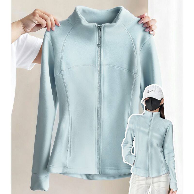 摇粒绒外套羽绒内搭女2025秋冬季冲锋衣内胆修身加绒加厚保暖卫衣