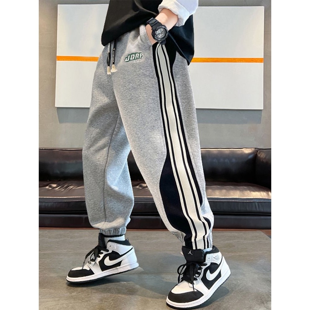 男童裤子春秋款儿童运动裤帅气时髦2025新款童装休闲卫裤长裤潮流