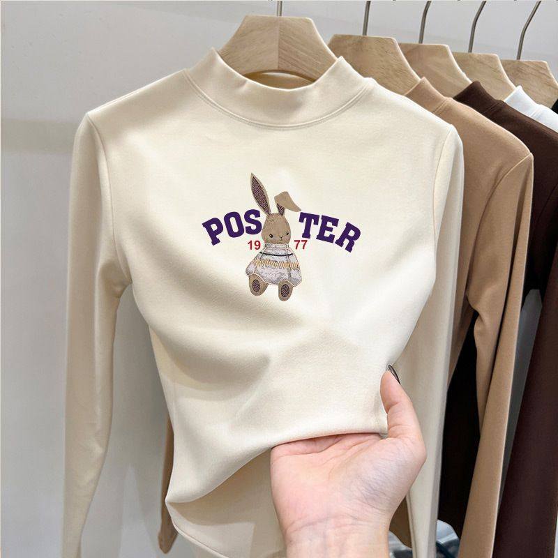 女童德绒打底衫内搭2025秋冬新款儿童半高领上衣中大童冬t恤长袖,女装/女士精品,T恤,淘宝优惠券,粉丝福利购,淘宝优惠卷