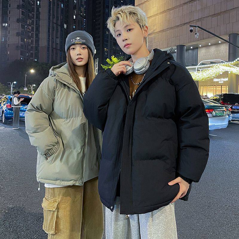 棉衣外套女新款秋冬韩版潮流宽松加厚男休闲情侣棉服