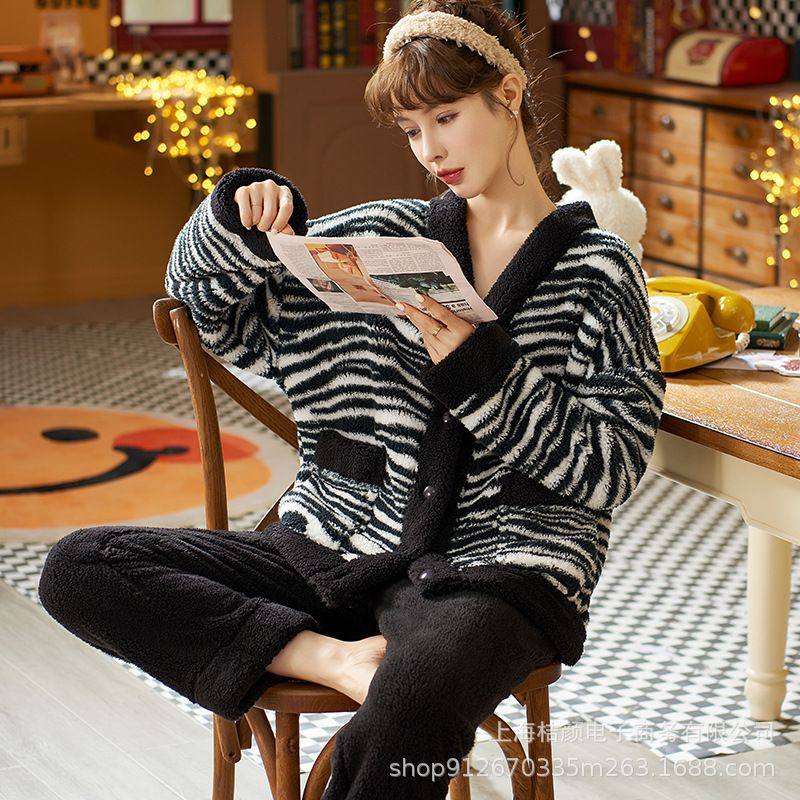 睡衣女秋冬珊瑚绒冬季加厚加绒冬天套装新款冬款法兰绒春秋家居服,女士内衣/男士内衣/家居服,睡衣/家居服套装,淘宝优惠券,粉丝福利购,淘宝优惠卷
