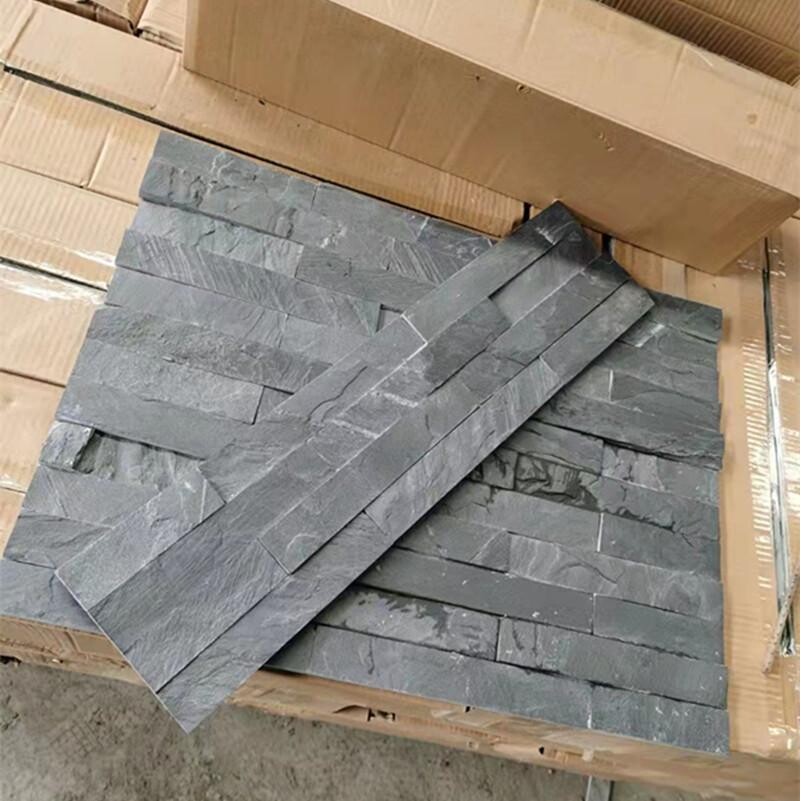 工厂青石板文化石组合板背景墙仿古砖别墅庭院仿古园林景观