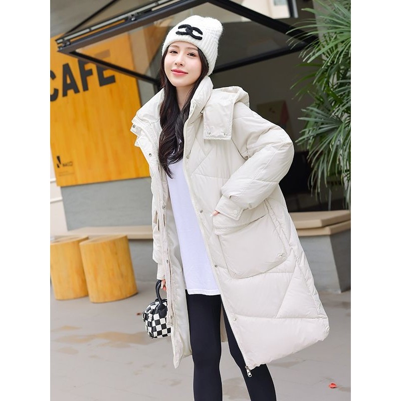 棉衣女小个子中长款学生冬季新款韩版加厚面包服棉服外套女潮