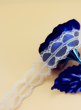 巨划算256双边水波对称蕾丝diy手工服装辅料床品窗帘花边宽2CM