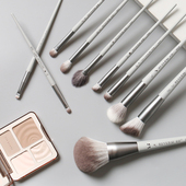 逆龄山灰10支化妆刷套刷超柔软专业级平价便携套刷全套