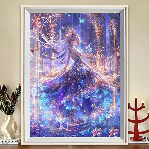 星月少女卡DIY满钻钻石画礼物