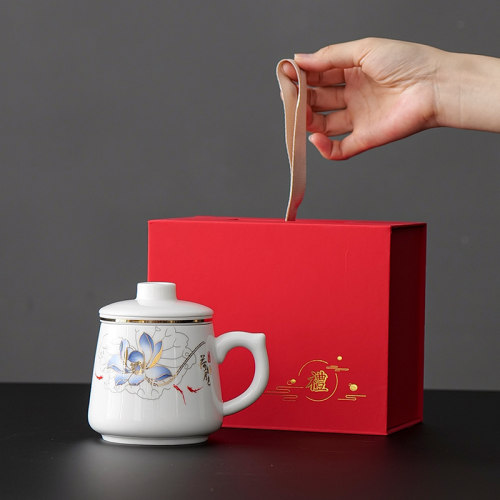 陶瓷马克杯泡茶水杯大容量