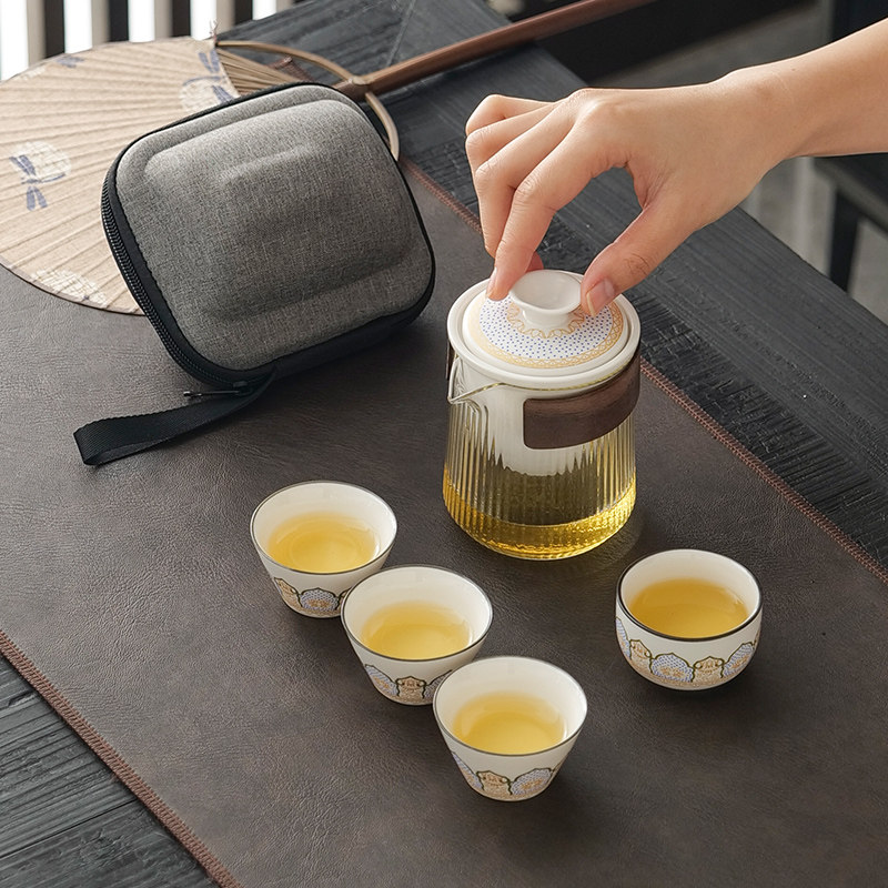 旅行茶具快客杯便携车载旅游户外功夫套装随身单人茶壶送礼盒定制,餐饮具,旅行茶具,淘宝优惠券,粉丝福利购,淘宝优惠卷