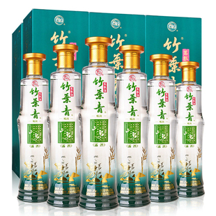 汾酒竹叶青酒36度葛根酒精润500mL*6瓶礼盒装露酒山西杏花村