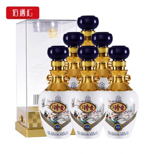 送礼 6瓶礼盒装 汾杏股份53度百年汾杏名品 山西杏花白酒整箱475ml