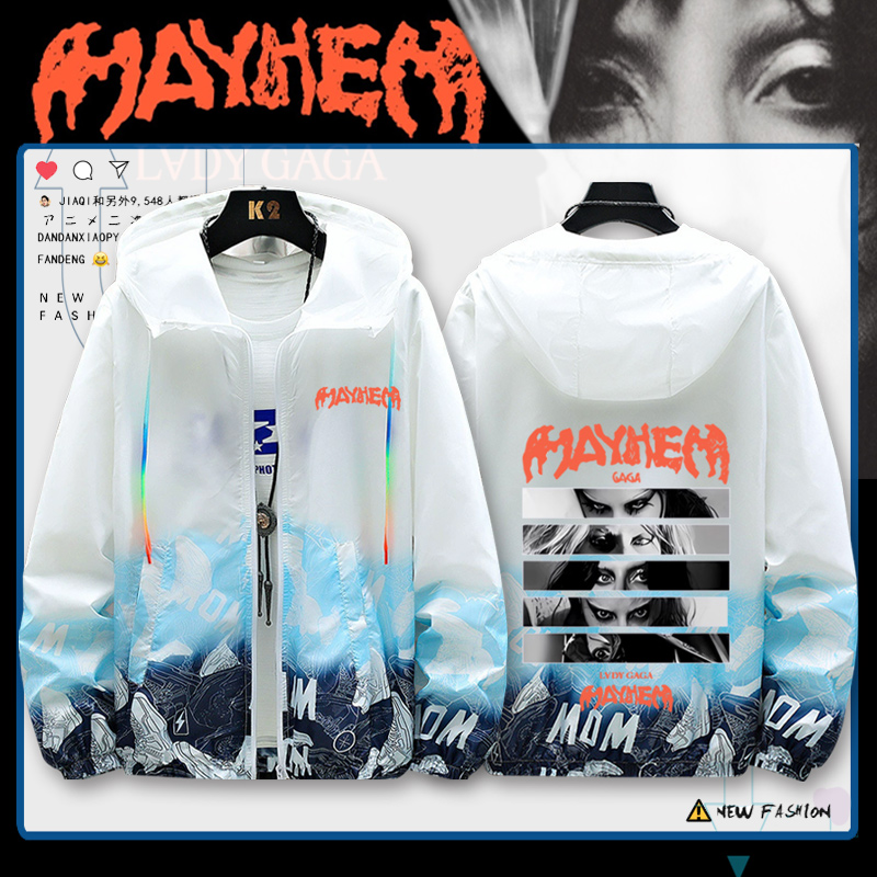 LadyGaga巡演MAYHEM专辑防晒服