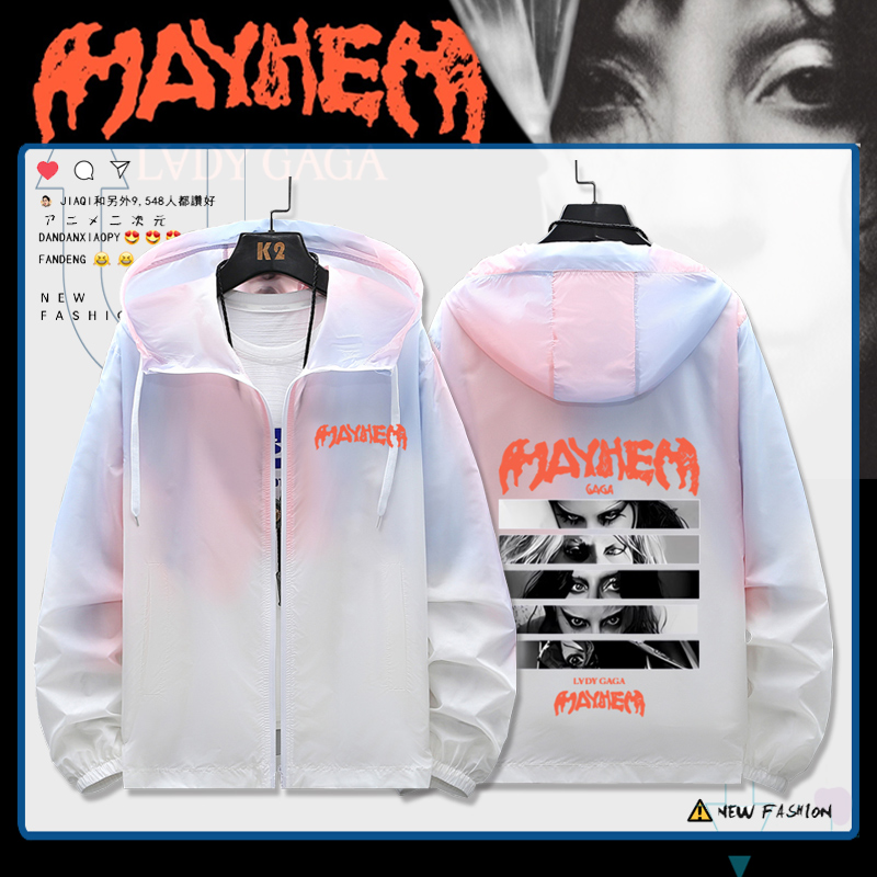 LadyGaga巡演MAYHEM专辑防晒服