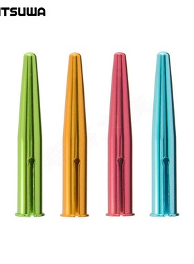 日本kutsuwa彩色金属笔套STAD铅笔帽 儿童学生书写延长防断芯保护不易脱落带姓名贴铝制笔盖