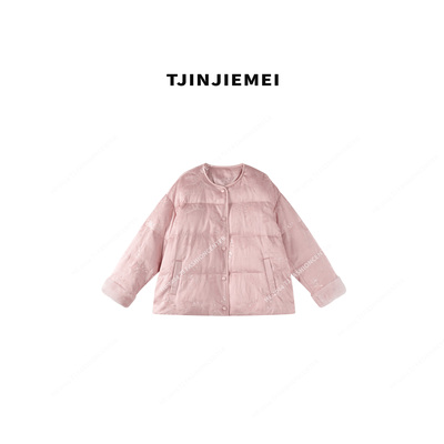 T井姐妹【雪莲花】设计感刺绣订珠轻奢精致鹅绒服ERF2412-TTY2457