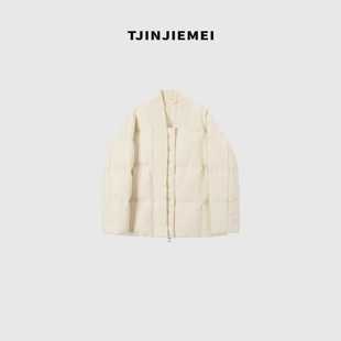 D050 轻奢拼接气质显瘦羽绒服外套ERF2509 T井姐妹 乌托邦