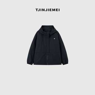 7770 设计感简约藏青羽绒服YRF2510 T井姐妹 乌克蓝