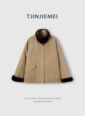 T井姐妹【印象里】精致小众气质温柔羽绒服ERF2512-d2051