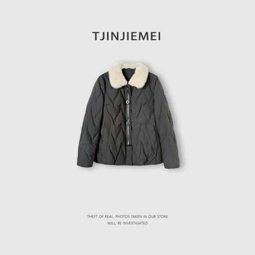 T井姐妹【北欧雪歌】设计感精致鹅绒ERF2512-24082-1