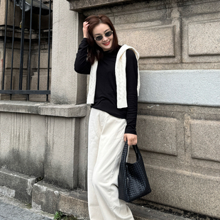 T恤TX2508 80.7莱赛尔18.2羊毛休闲百搭显瘦长袖 A218 T井姐妹