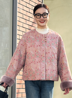 T井姐妹【凤栖梧】设计感精致高级中式鹅绒服ERF2511-62297