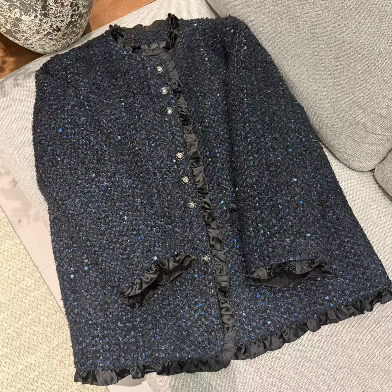 T井姐妹【夜来香】设计感20羊毛羽绒外套YRF2511-TJ612