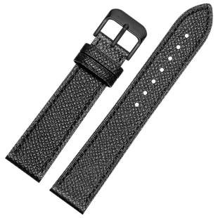 男士真皮手表带掌纹头层牛皮适配劳力士欧米茄精工卡西欧休闲表带