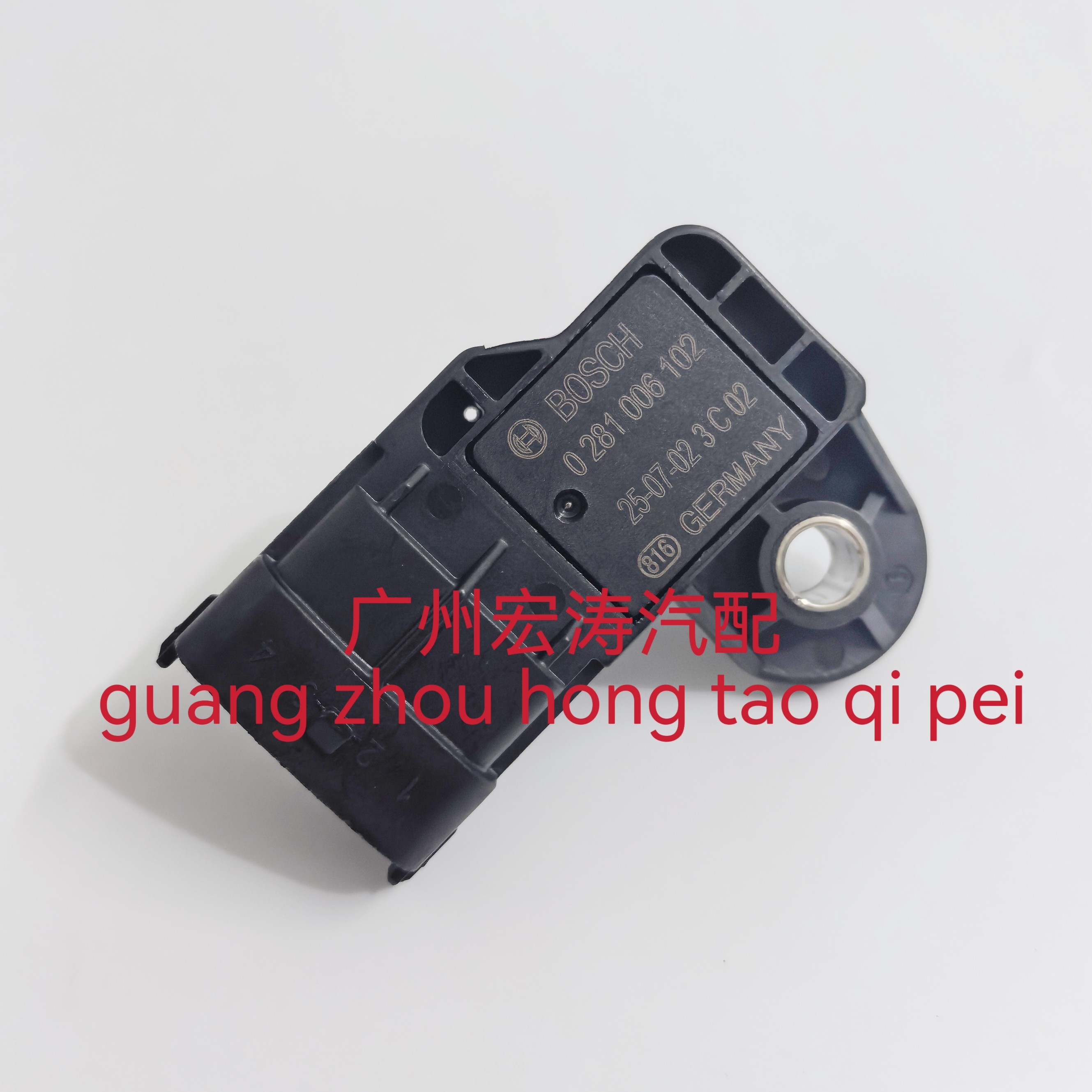 东风天锦天龙雷诺4H发动机增压器进气压力温度传感器0281006102