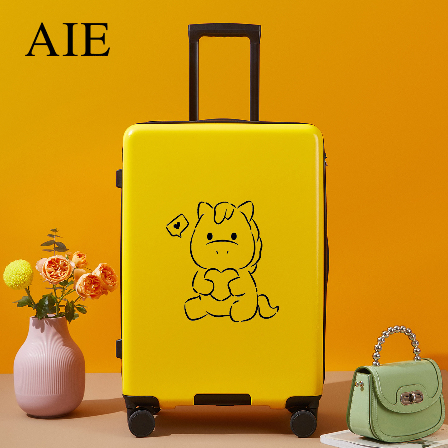 顺滑万向轮，轻便耐用