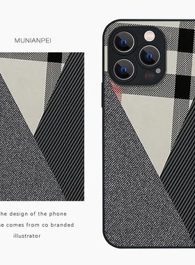 DZ适用苹果16promax手机壳新款iPhone15玻璃壳14plus个性灰色拼接13pro全包12防摔11高级感女款xsmax简约创意