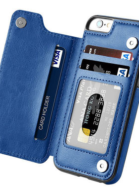 华鹃适用苹果17promax卡包手机壳高级iphoneAIR皮质16pro可插卡15/14plus防摔皮革13高端全包12翻盖插卡包11