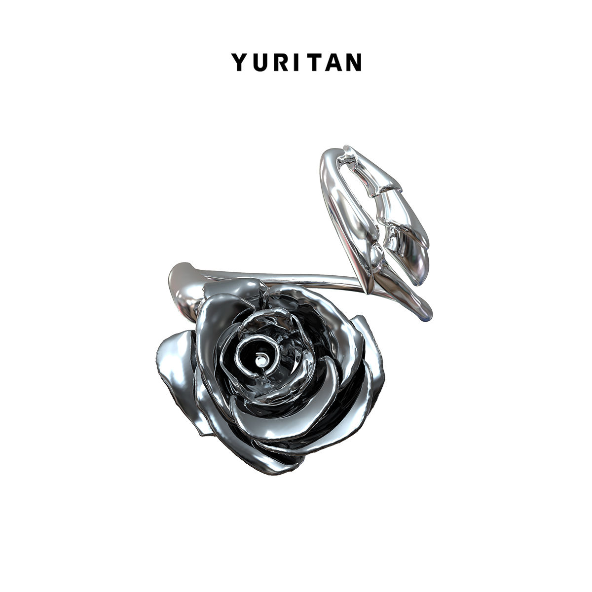 YURITAN甜酷风镀金手镯可调节