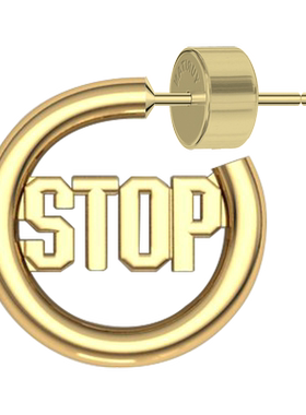 yuritancallme系列字标志耳饰