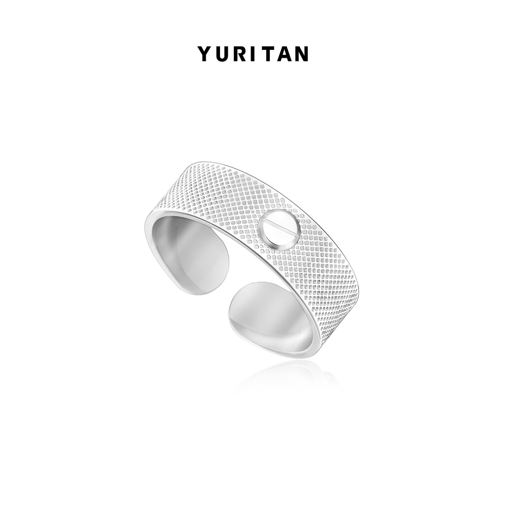 华晨宇同款纯银药片戒指