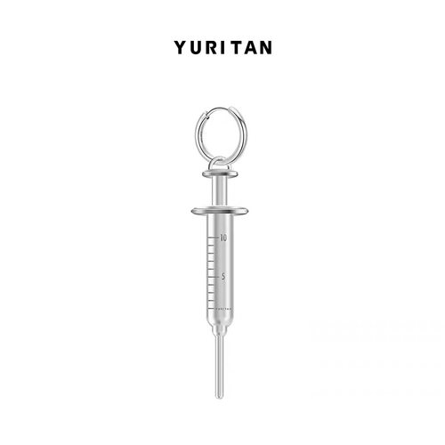 YURITAN针管耳环注射器耳环CUR