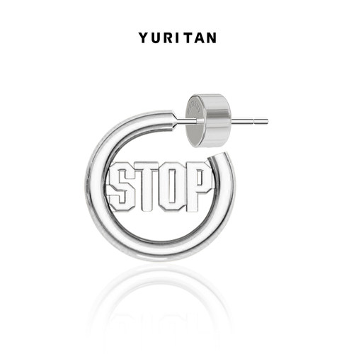 yuritancallme系列字标志耳饰