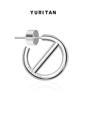 YURITANCALLME 系列个性趣味耳饰通行信号标志字耳钉时尚耳钉耳饰