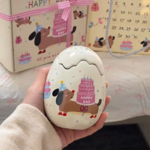 定制破壳日生日蛋香薰蜡烛纪念男女生闺蜜有意义蛋壳高档生日礼物