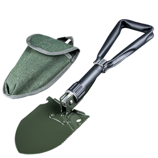 昌林折叠铲子户外多功能工兵铲钓鱼野营铁锹锰钢铁铲车载防身便携